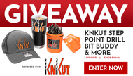 Sorteo de KnKut : gane un juego de brocas de punta escalonada Drill Buddy de 29 piezas