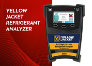 Test kølemiddelrenhed med Yellow Jacket 68961 Analyzer