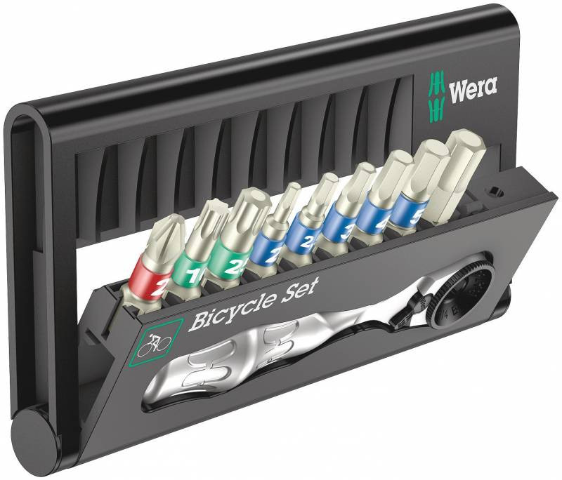 Wera 05004177001 Hexagon, Phillips, Torx Ratchet Bit Set Stainless ...