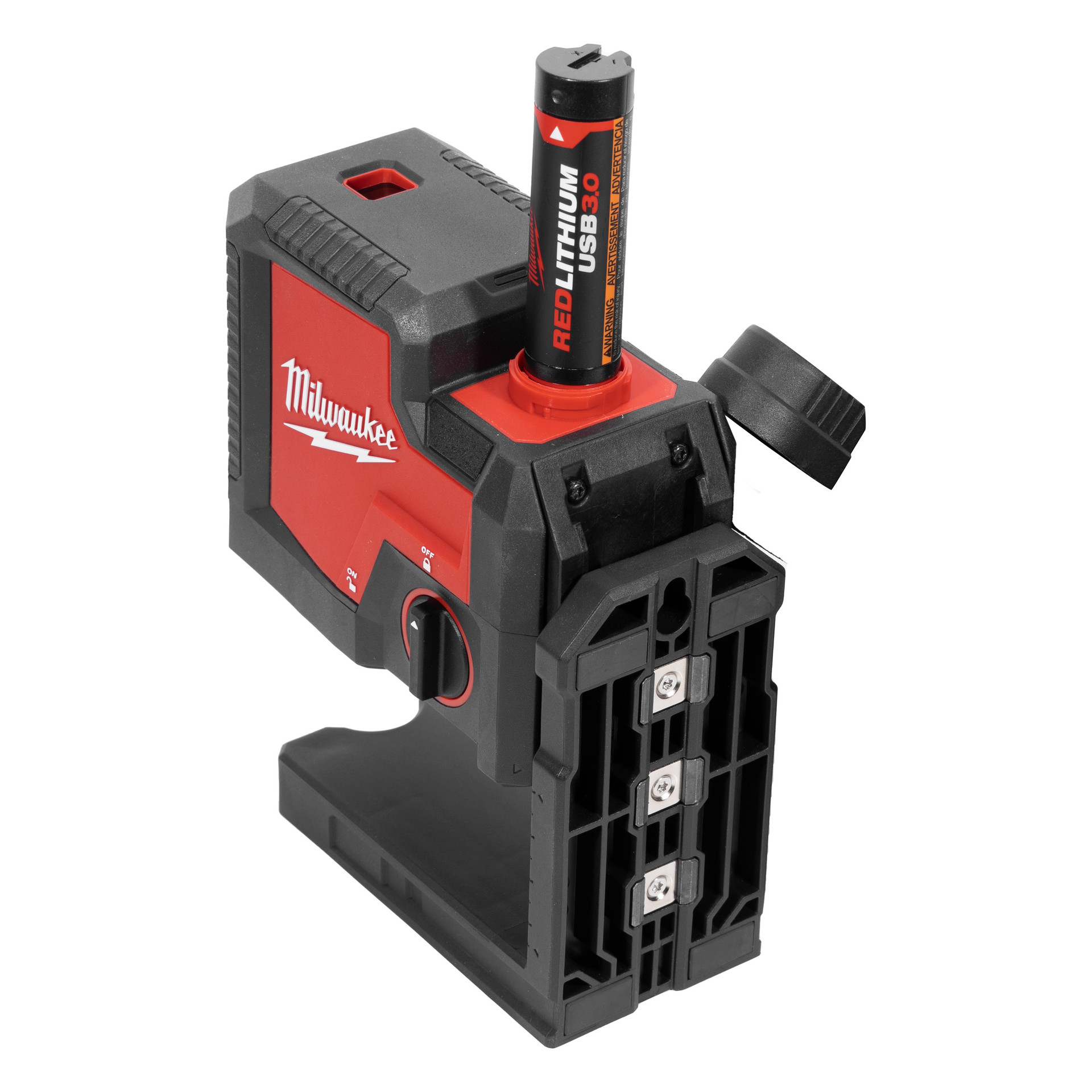 Milwaukee 3-Point Laser Level Green USB Rechargeable (3510-21) | JB Tools