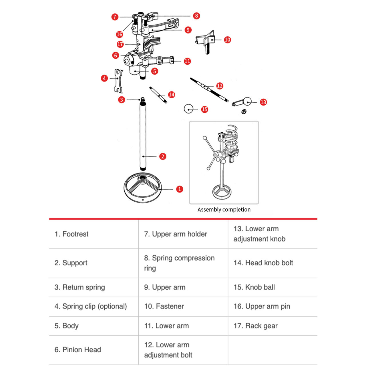 Jack Tech Strut Spring Compressor SK-3000 | JB Tools