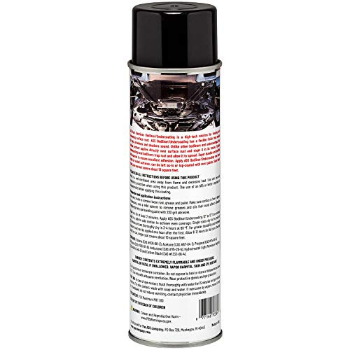 AGS Company AOR25 Flexible Rubberized Bedliner Undercoating Black