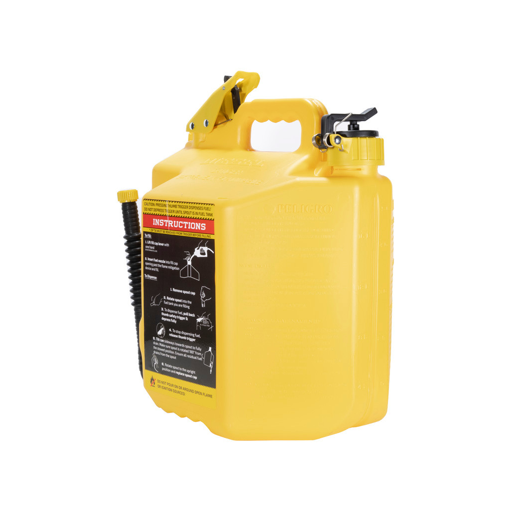 SureCan Diesel Fuel Container 5Gallon Rotating Flexible Spout