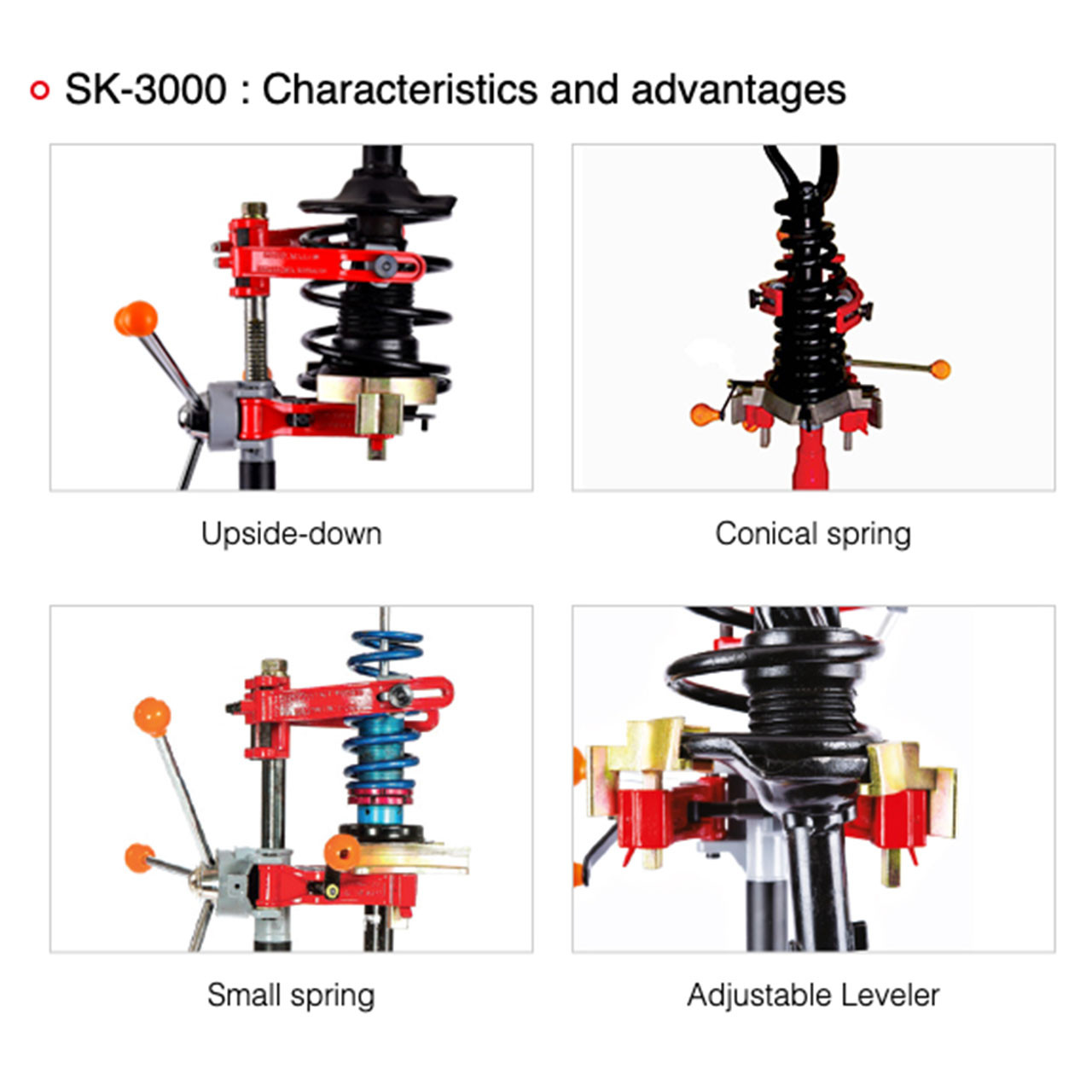 Jack Tech Strut Spring Compressor SK-3000 | JB Tools