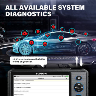 Topdon ArtiDiag800 OBD2 Scanner TPMS (TD52110016) JB Tools