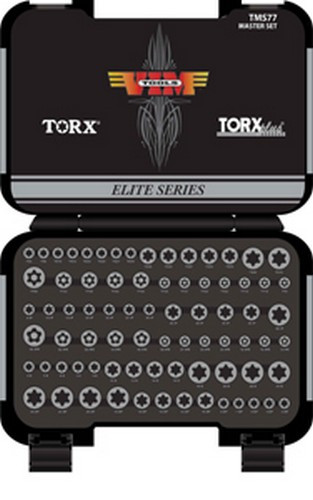 Vim Tools 77-Piece Torx Master Bit Set (TMS77) | JB Tools