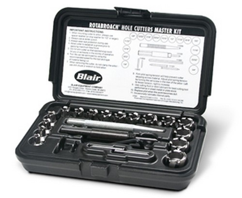 Kit mestre métrico rotobroach Blair 11201 com 16 tamanhos