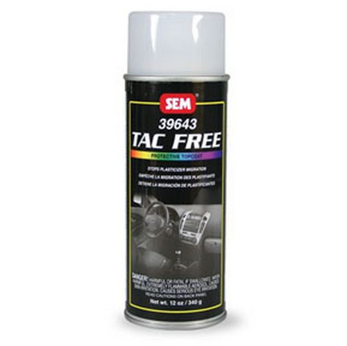 SEM Paints 39643 Tac Free, Clear - 16oz Aerosol Can