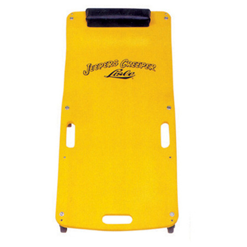 Lisle 93102 Low Profile Plastic Creeper Yellow, 38" L x 17-1/2" W