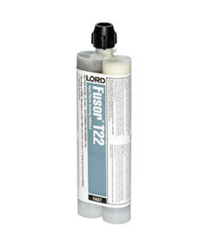 Lord Fusor T22 Truck Plastic Installation Adhesive (Fast-Set), 7.1 oz.