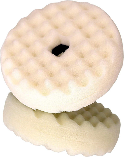 3M Perfect-It 33286 - Pad Per Lucidatura Ultrafine 15,2 Cm (Blu) A Doppia Faccia, Per Eliminare Aloni E Vortici Su Auto - 2