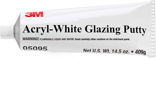 3M 5095 Acryl-White Putty, 14.5 oz Tube