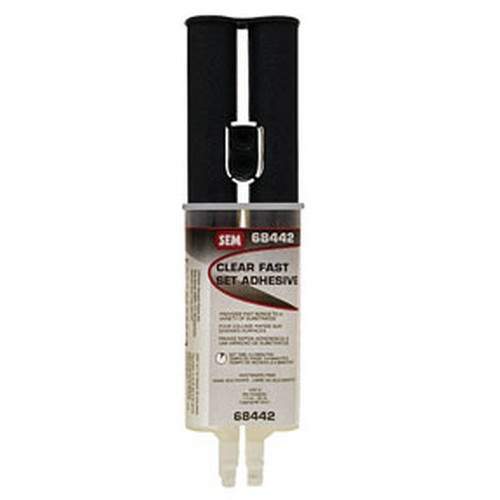 SEM Paints 68442 MINI-MAX Clear Fast Set Adhesive- 1 oz Plastic Cartridge