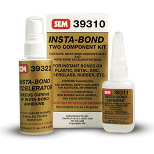 SEM Paints 39310 Insta-bond 2 Component Kit- 3 oz