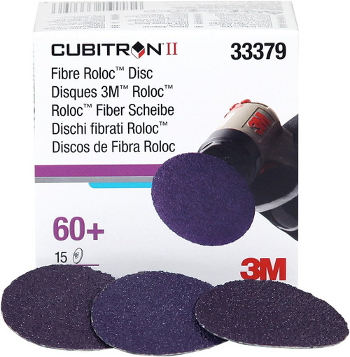 3M 33379 2" Cubitron II Fibre Roloc 60+ Grade Disc