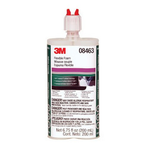 3M 8463 Automix Flexible Foam 08463, 200 mL Cartridge, 6/cs