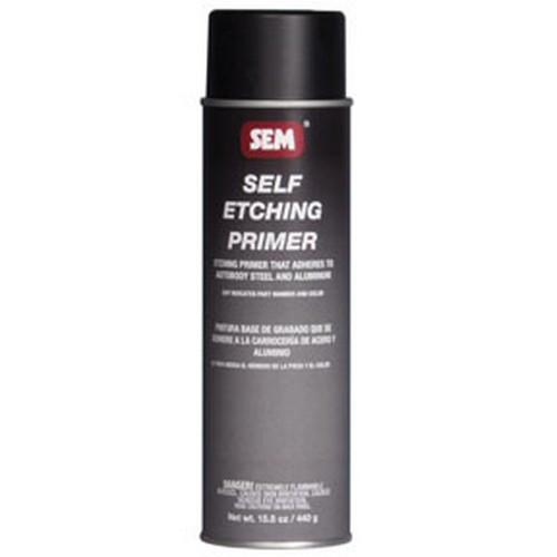 SEM Paints 39673 Self Etching Primer- Black, 20oz Aerosol Can