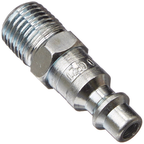 Amflo 1/4" I/M Steel Plug with 1/4" NPT Male Thread D Type Coupler (PLW-CP21)