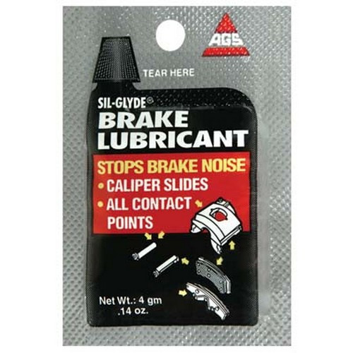 AGS Company Brake Lubricant 4 Grams, Case of 100 (BK-1-100)