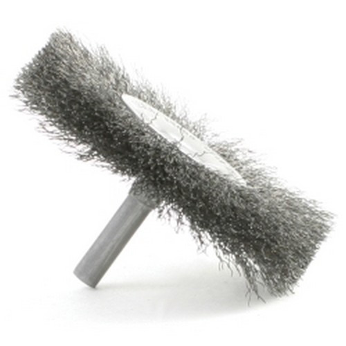 Brush Research BMC3014 3" Mandrel Mounted Wheel Brush, .014