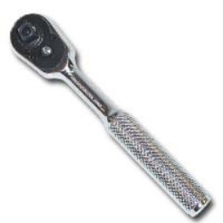 K Tool KTI-22092 3/8" Drive 7-7/8" Professional Series Chrome Ratchet