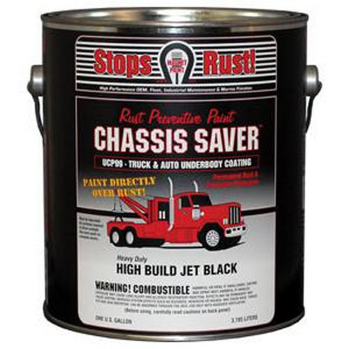 Magnet Paint UCP99-01 Chassis Saver Paint Gloss Black, 1 Gallon Can