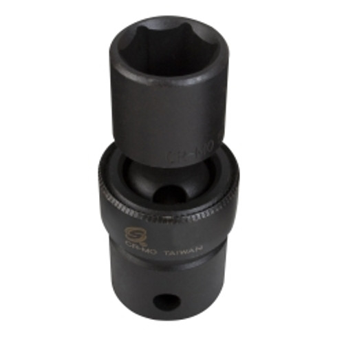 Sunex Tools 222UM 1/2" Drive Standard 6 Point Flex Impact Socket 22mm