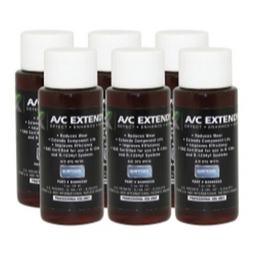 Uview 499024A A/C ExtenDye 1 oz. Bottle, Pack of 6