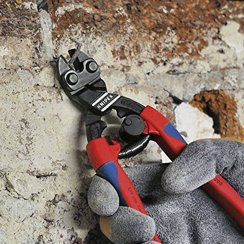 Knipex 7122200 コボルト コンパクト ボルト カッター、角度付き