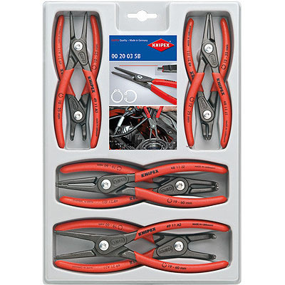 Knipex 002004SB Precision Circlip Pliers Set