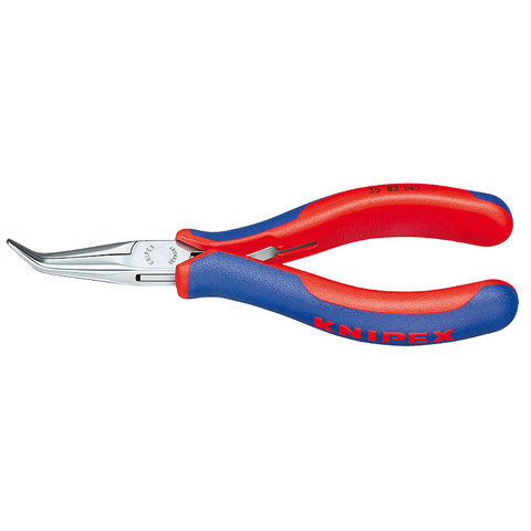 Knipex 3582145 Electronics Pliers With Multi-Component Grips 5 3/4 In