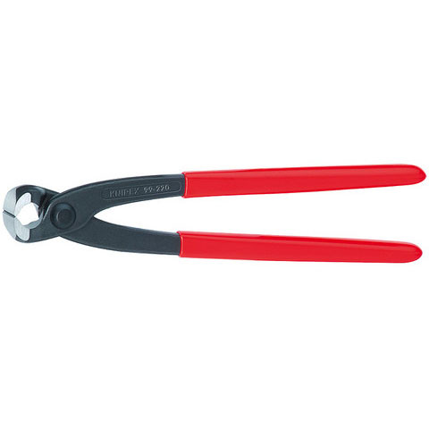 Knipex 9901250 Concreters' Nipper (Concreter'S Nippers Or Fixer'S Nippers) Plastic Coated 10 In
