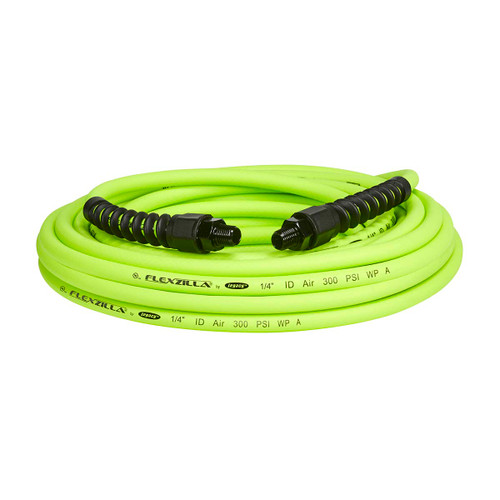 Tubo dell'aria Legacy HFZP1425YW2 Flexzilla Pro 1/4" x 25' ZillaGreen (estremità MNPT da 1/4")