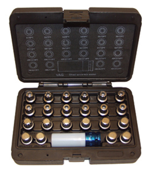 Lock Technology 4181 Mercedes Benz "C" 10 Piece Wheel Master Key Set