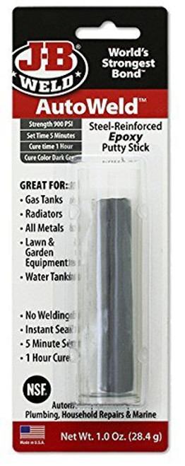 JB Weld 8217 AutoWeld Gas Tank Repair - 1 oz.