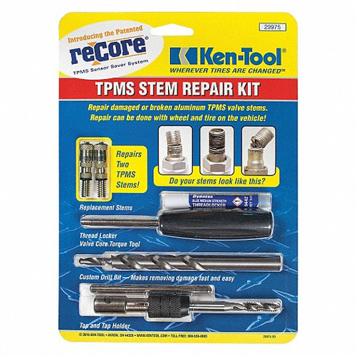 Ken-Tool DIY Recore TPMS Stem Repair Kit (29975)