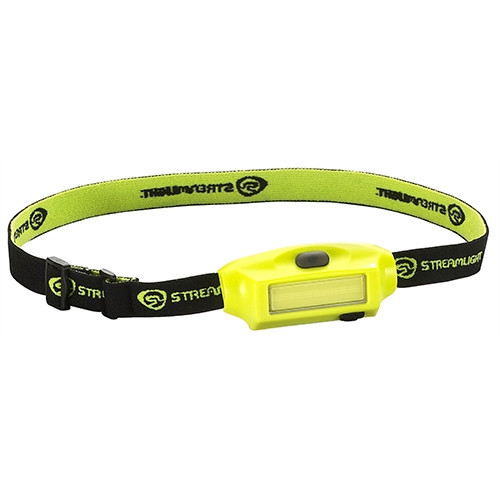 Streamlight Bandit USB wiederaufladbare Stirnlampe, gelb, leicht (61700)