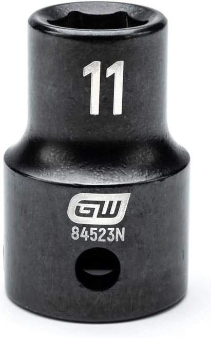Gearwrench 1/2" Dr 6 Pt 11mm Standard Impact (84523N)