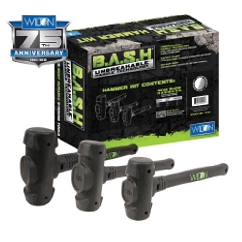 Wilton 11113 B.A.S.H Dead Blow Hammer Kit (3 Piece)