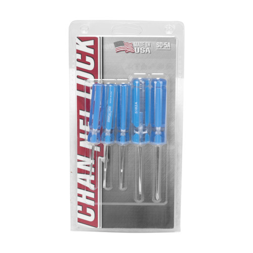 Channellock SD-5A 5 Piece Precision Screwdriver Set