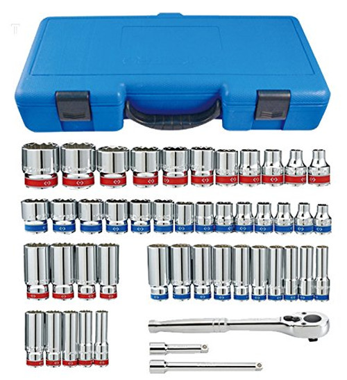 KT Pro A3505CR 3/8" Drive 6-Point Socket Set