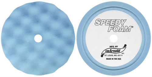 S.M. Arnold Speedy Foam Buffing Pad - Light Blue Foam (44-497)