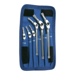 Bondhus 6pc T25-T50 Torx HexPro Pivot Head Wrench (00015) | JB Tools