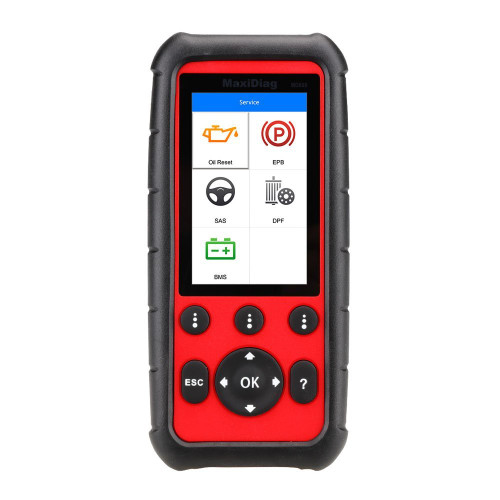 يعرض Autel MD808P واجهته سهلة الاستخدام على الشاشة