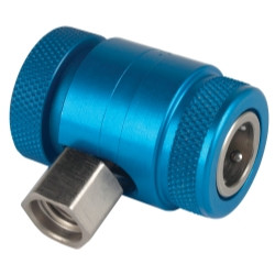 Robinair 18122 Blue Low-Side Service Coupler For AC1234-6