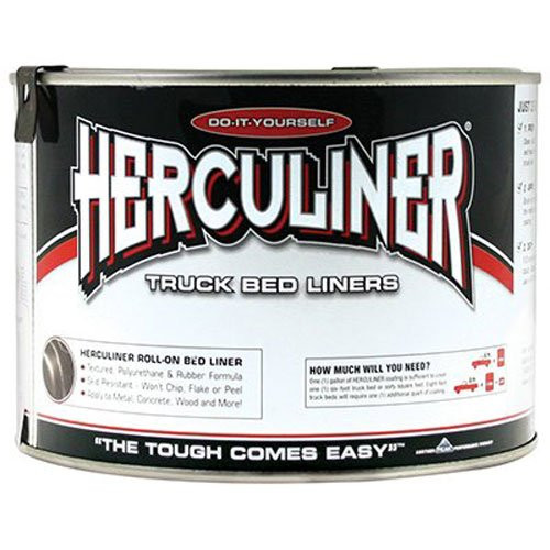 Herculiner Gray Brush-On Truck Bed Liner Kit PEKHCL1G8 Gal