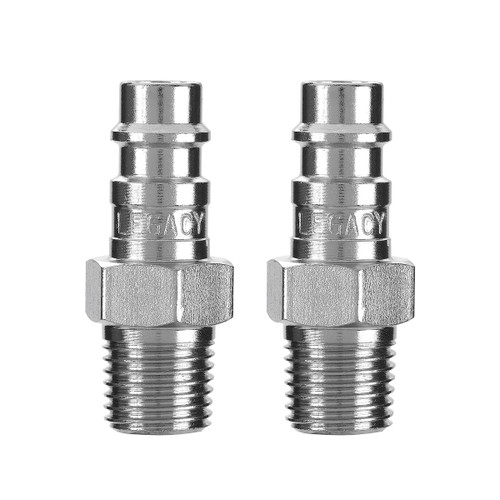 Bouchon à haut débit Legacy a53440fz-2pk Flexzilla pro, 1/4" mnpt, corps 1/4", paquet de 2