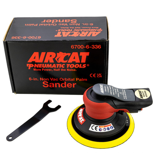 AIRCAT 6700-5-336: Non Vac Orbital Palm Sander 11,000 RPM