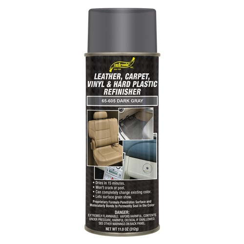 S.M. Arnold 65-605 Leather, Vinyl & Hard Plastic Refinisher, Dark Gray - 11 oz