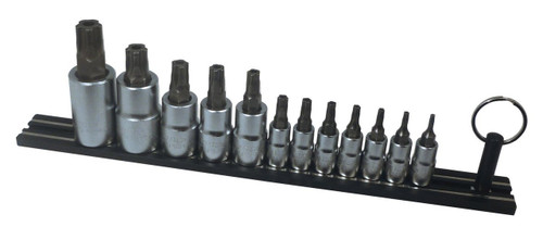 VIM Tools Torx Plus Sockets, 6-Point on Rail (TMS-TXIP6) | JB Tools
